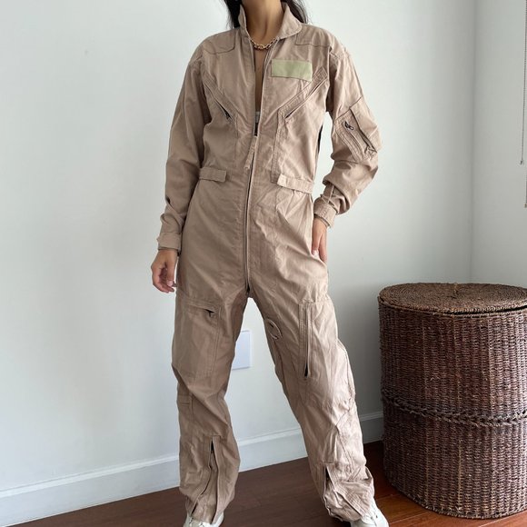 Genuine Us Air Force USAF Nomex Fire Resistant Flight Suit CWU-27/P - 38R. - Picture 2 of 11